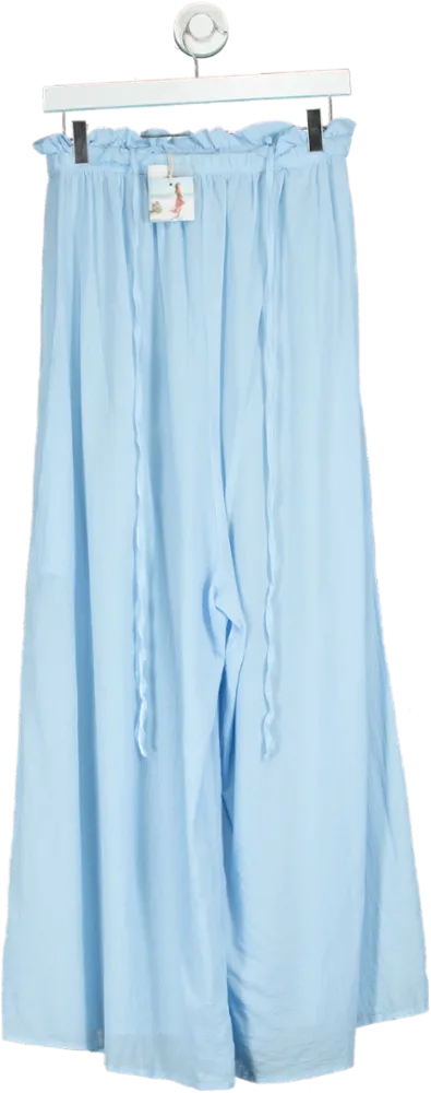 9 Seed Light Blue Resort Skirt UK S