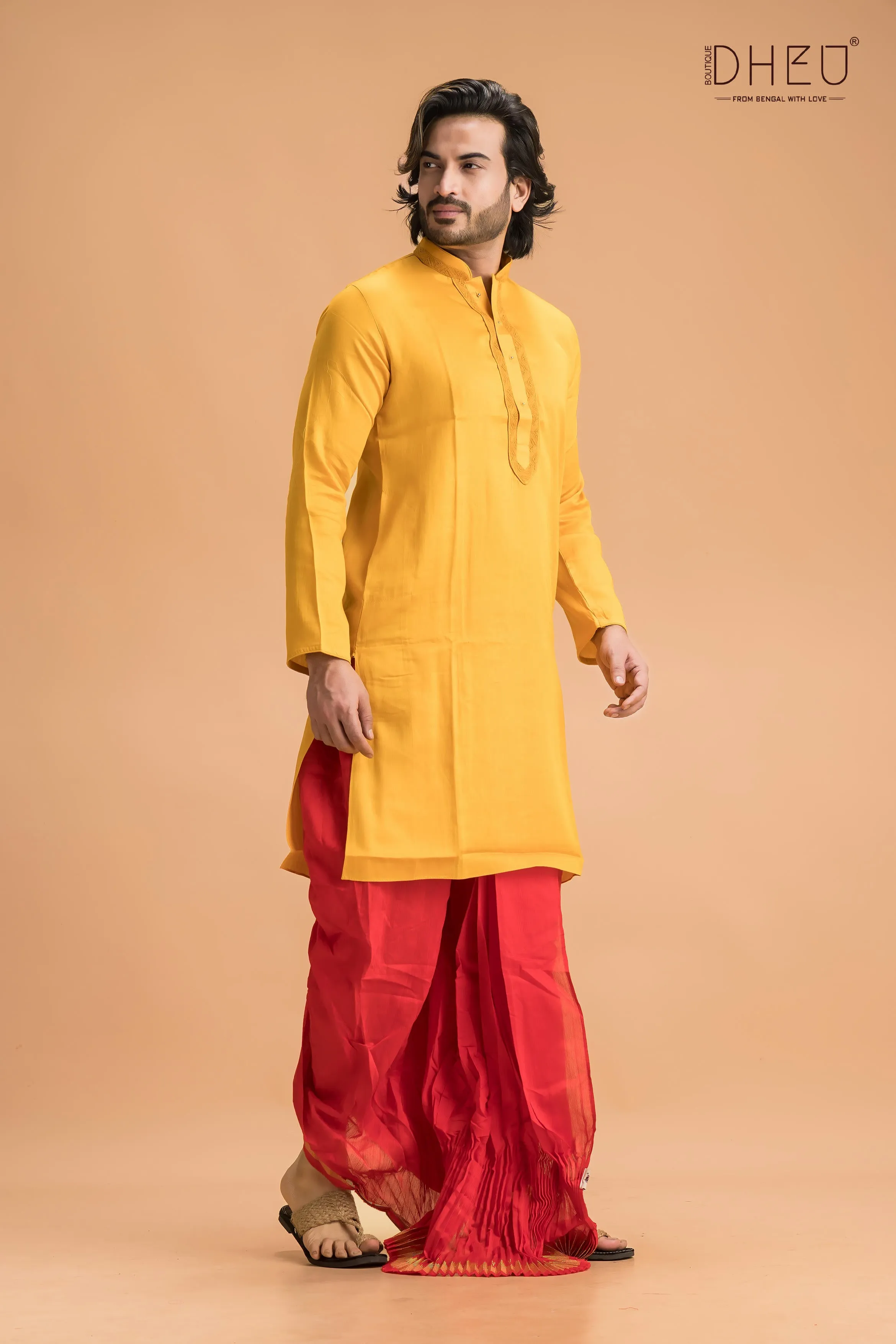 Bachelor Party-Kurta   Dhoti(Optional)