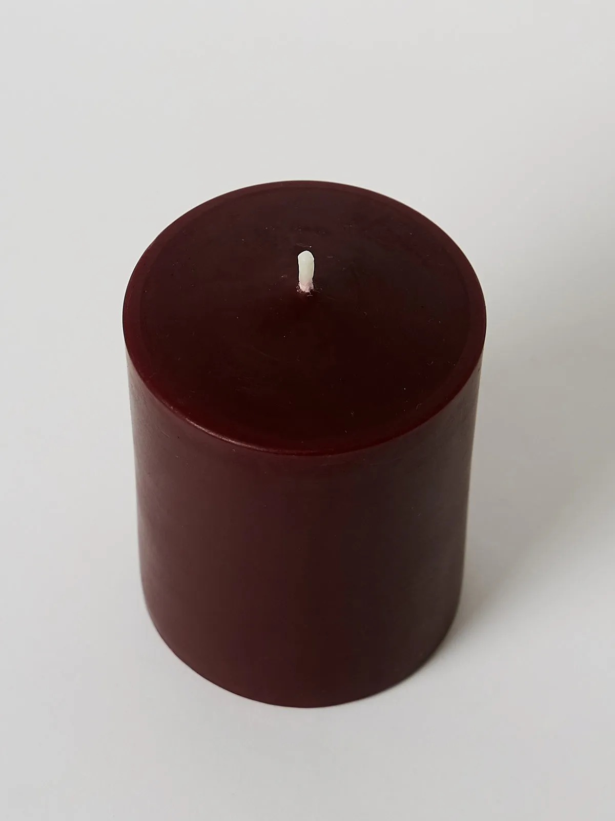 Beeswax Candle Colour Blood Small