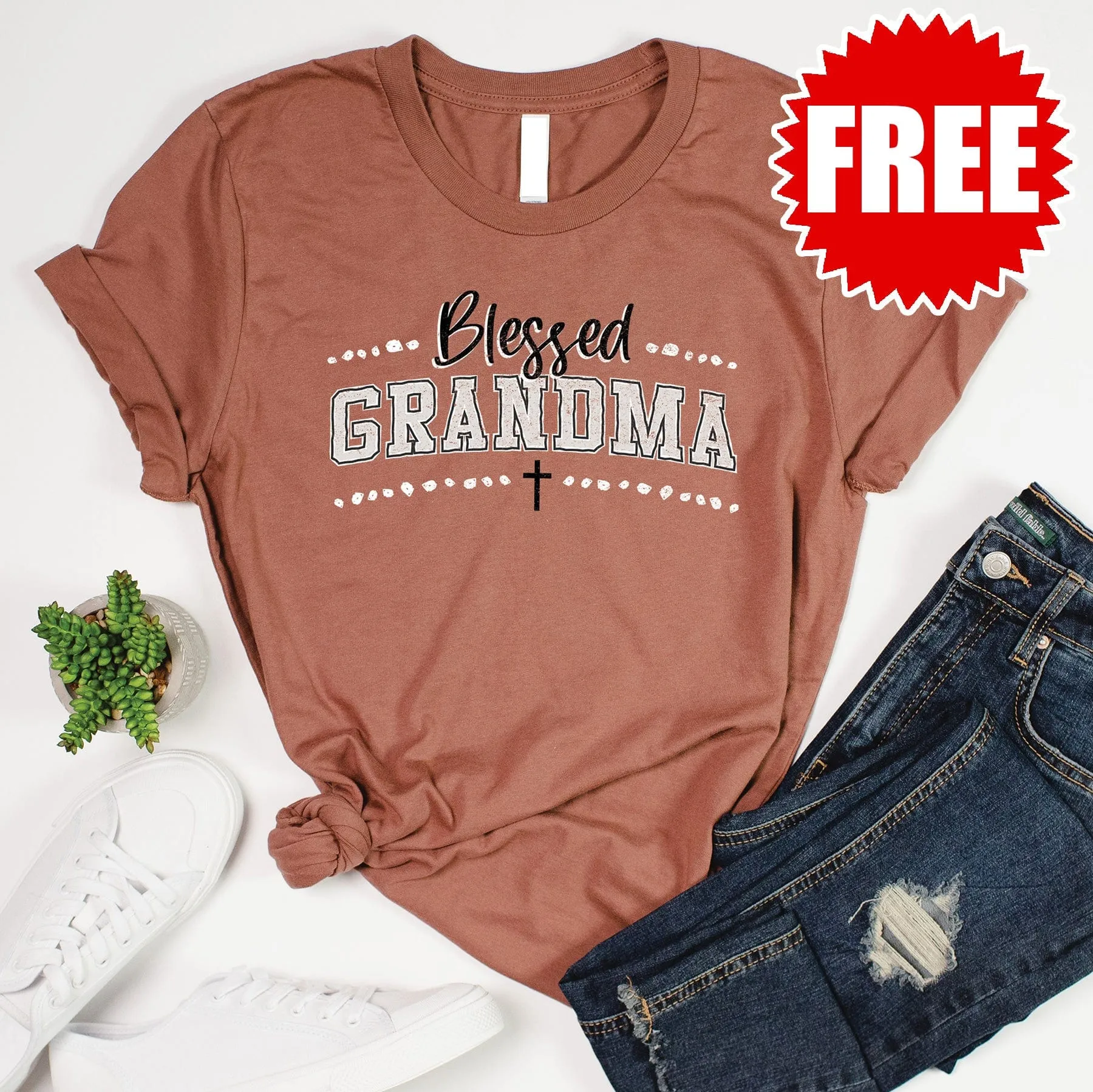 Blessed Grandma Tee - 0