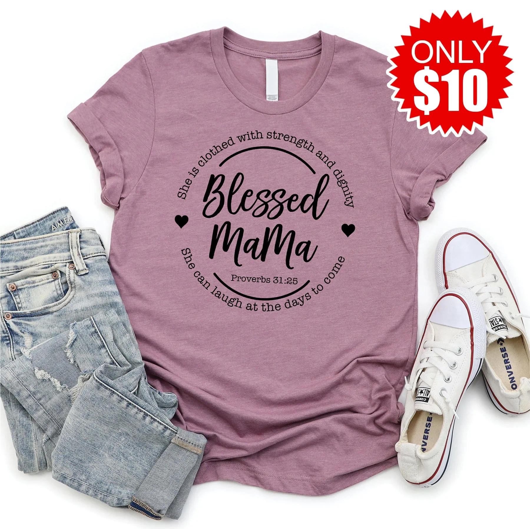 Blessed Mama Tee - 10