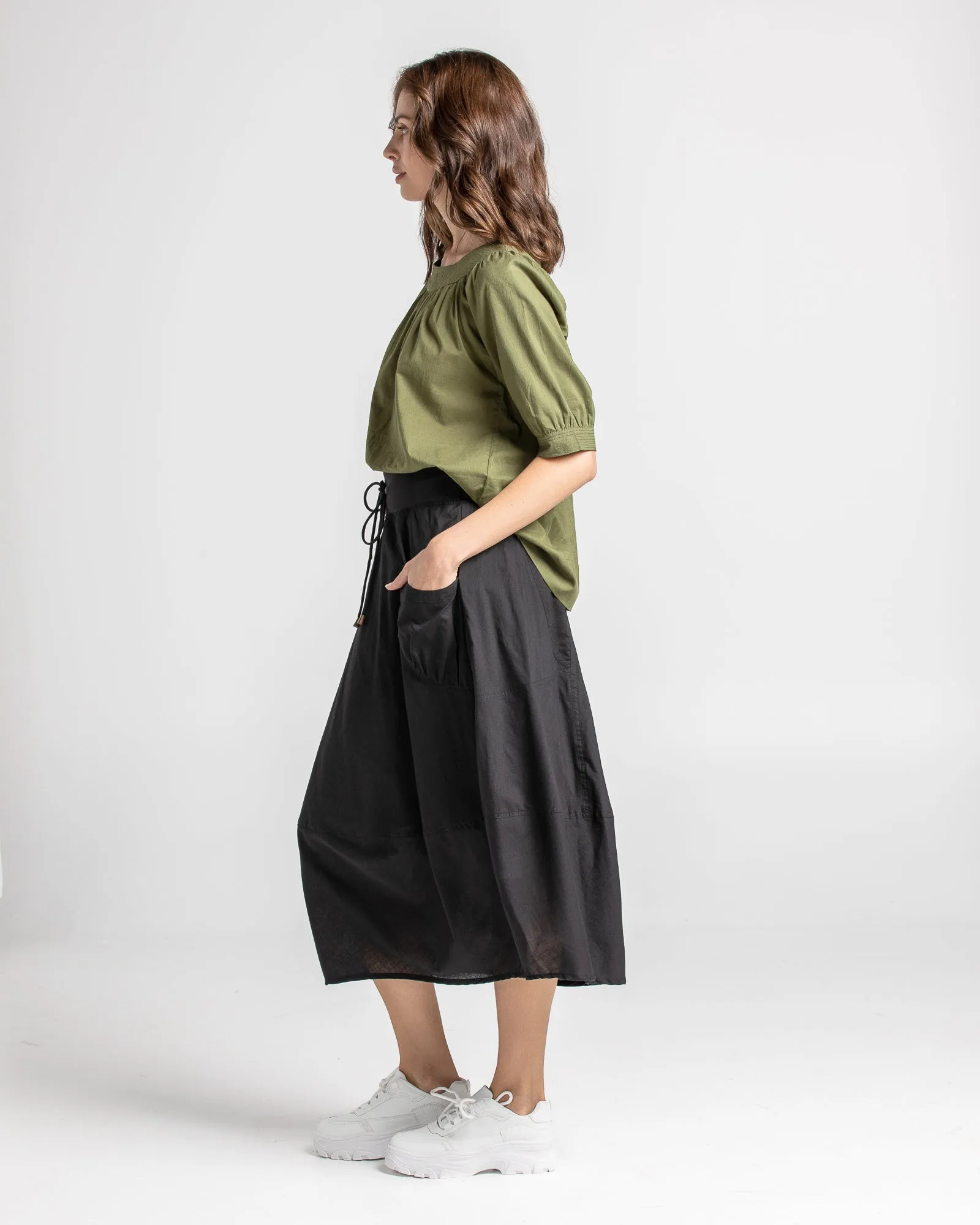 Boom Shankar Guru Skirt Black