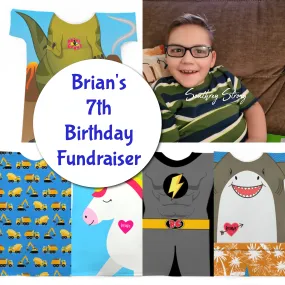 Brian's 7th Birthday Brave Gowns Drive For CHOP