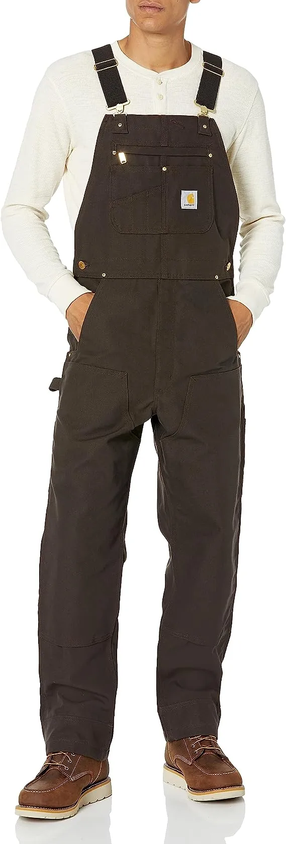 Carhartt Men's Relaxed Fit Duck Bib Overall