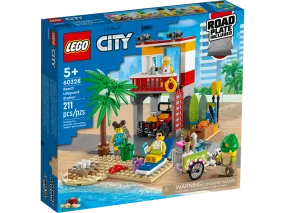 City - Beach Lifeguard Station 60328 (211 Pieces)