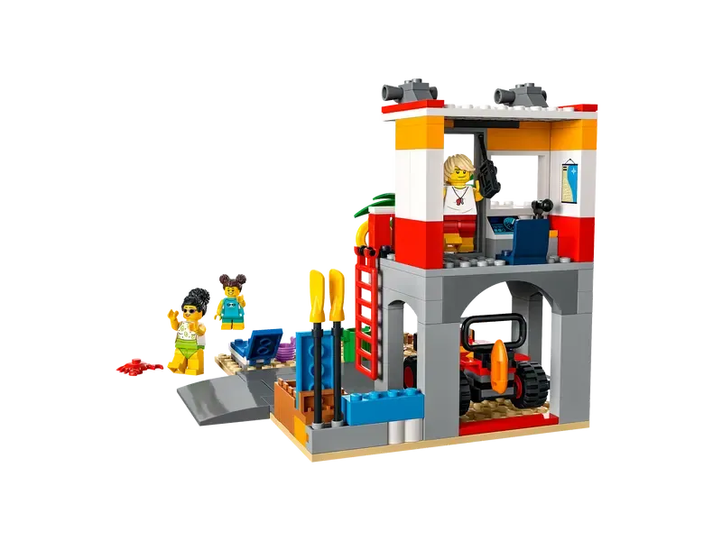 City - Beach Lifeguard Station 60328 (211 Pieces)