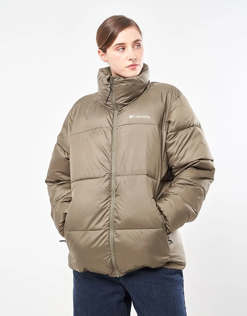 Columbia Puffect II Jacket - Stone Green