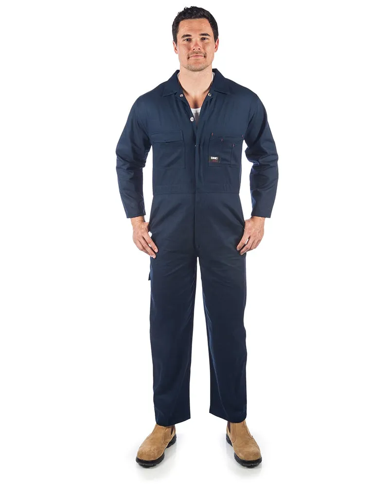 Cotton Drill Coverall - Navy