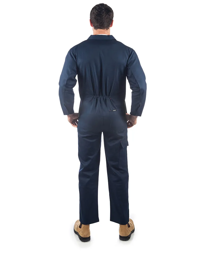 Cotton Drill Coverall - Navy