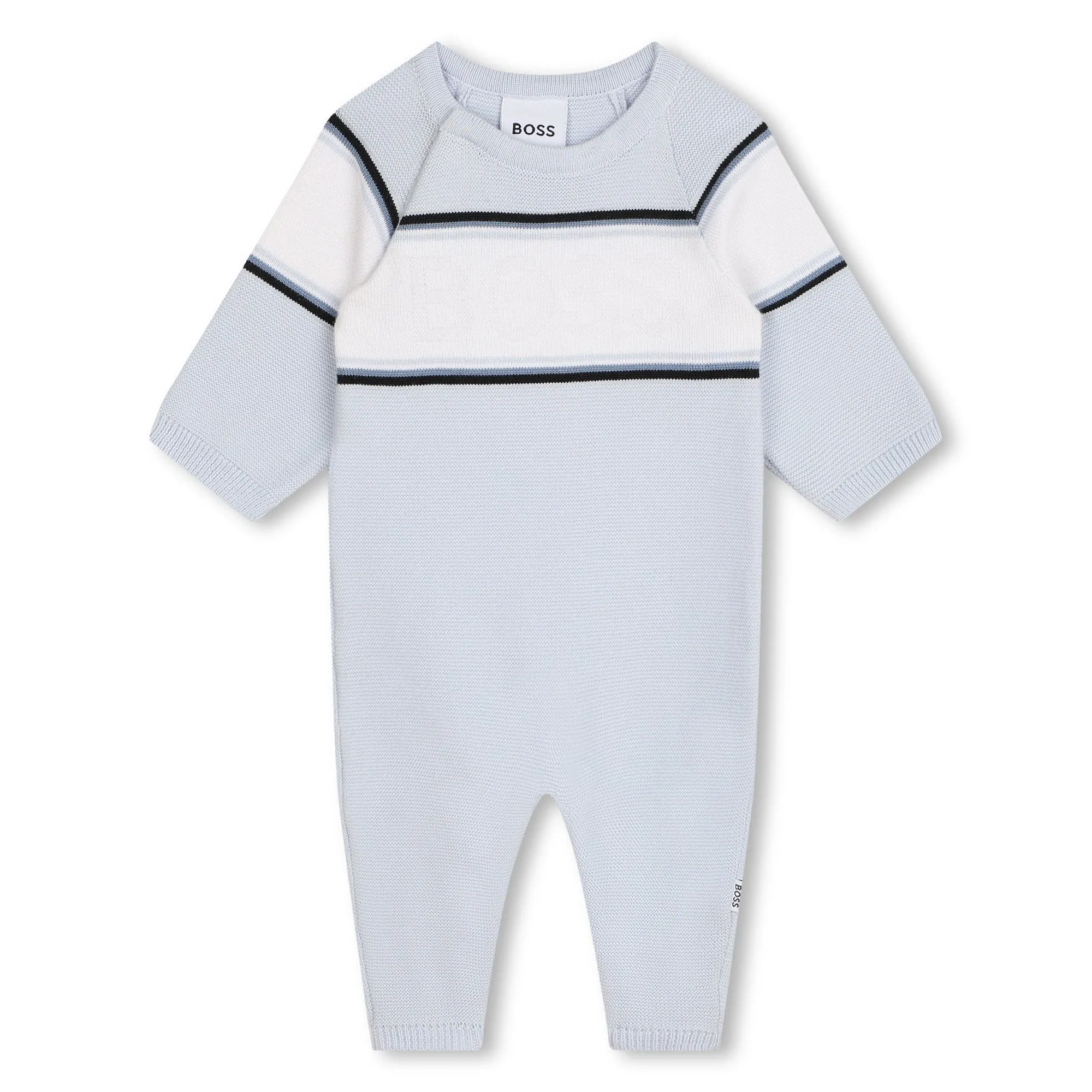 Cotton Knitted Baby Overalls