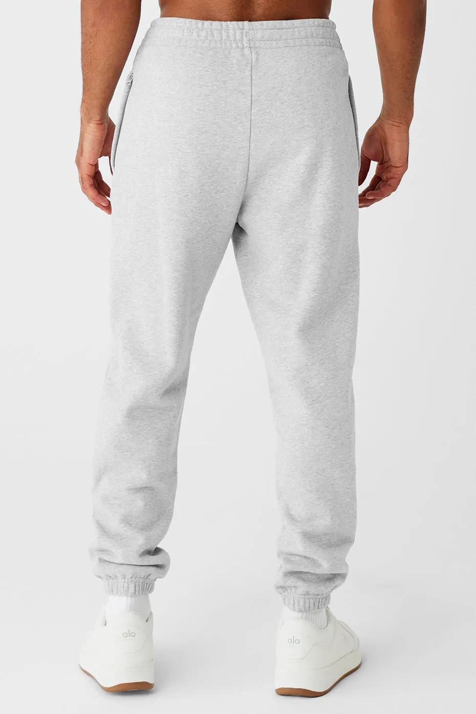 Cuffed Renown Heavy Weight Sweatpant - Athletic Heather Grey