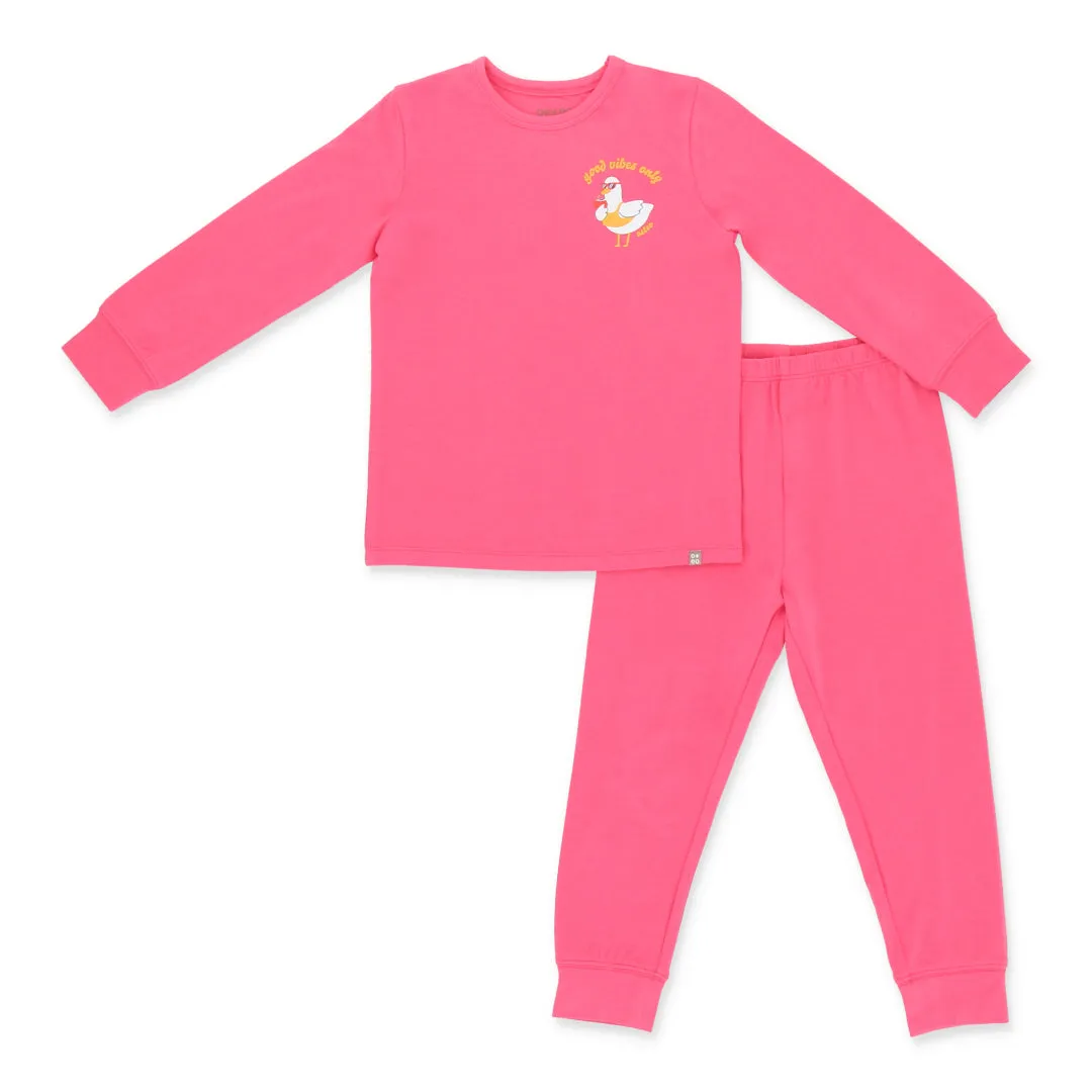 Duckie's Day Off Bamboo Kid Jammies (Assorted Colours)