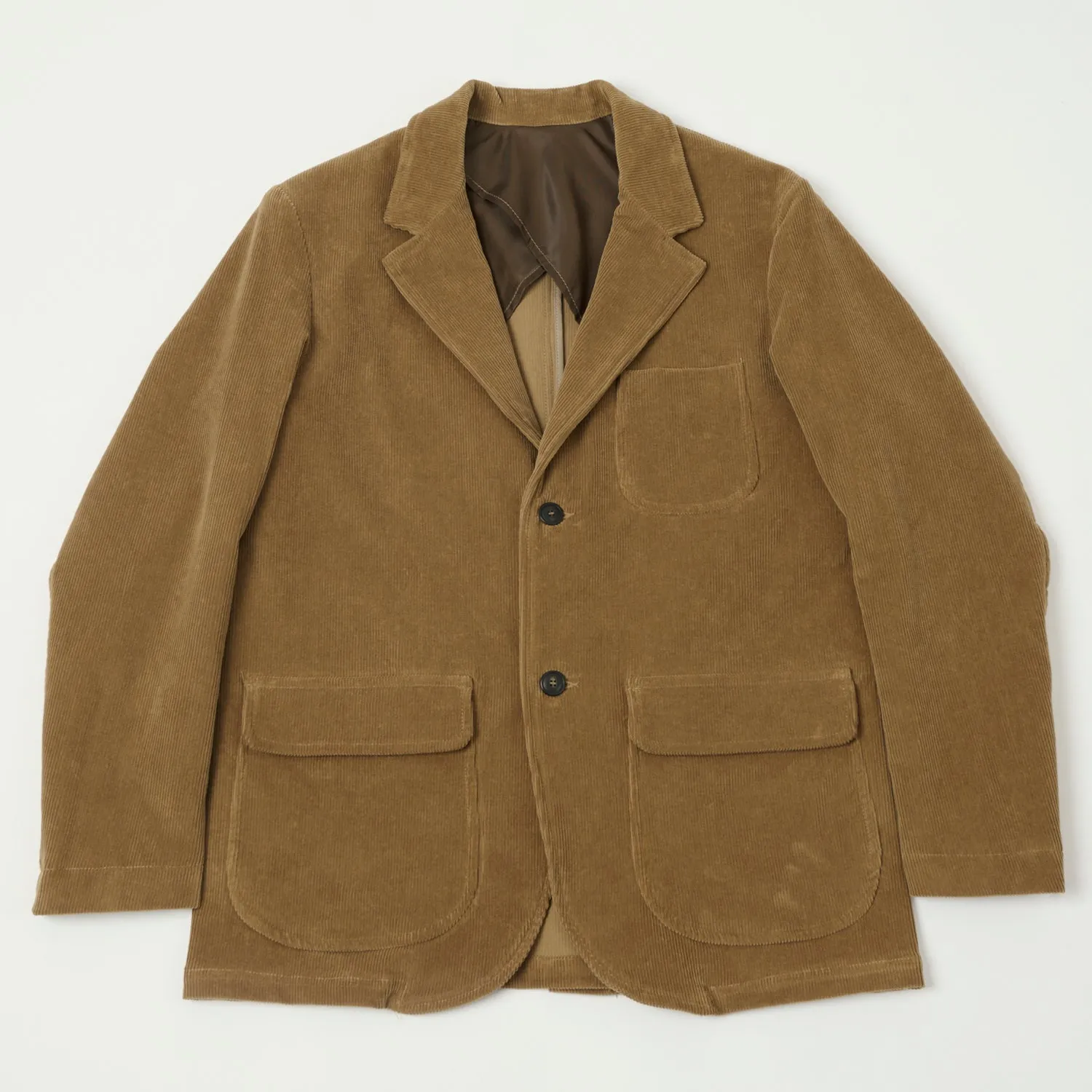 East Harbour Surplus 'Freeport 101' Washed Corduroy Blazer - Wood