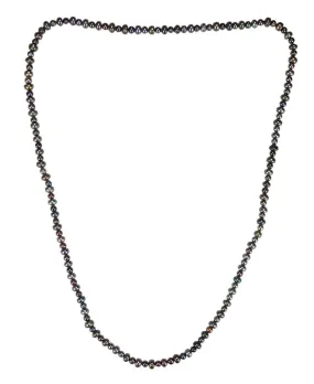 Elegant Black Pearl Necklace