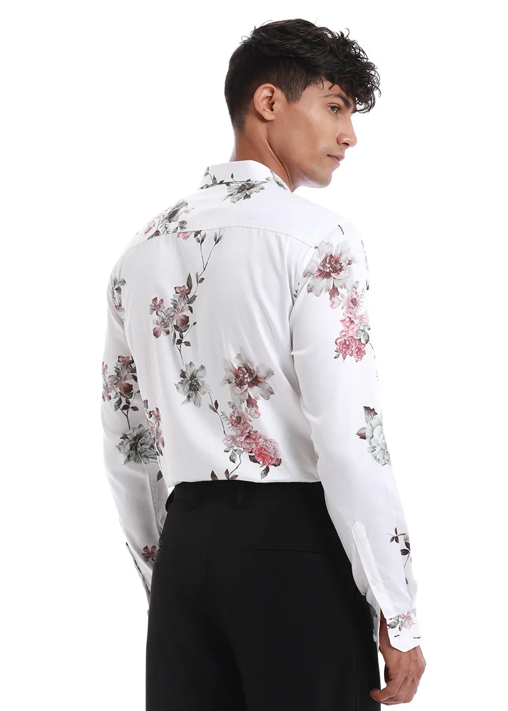 Exotic Floral Printed Shirt