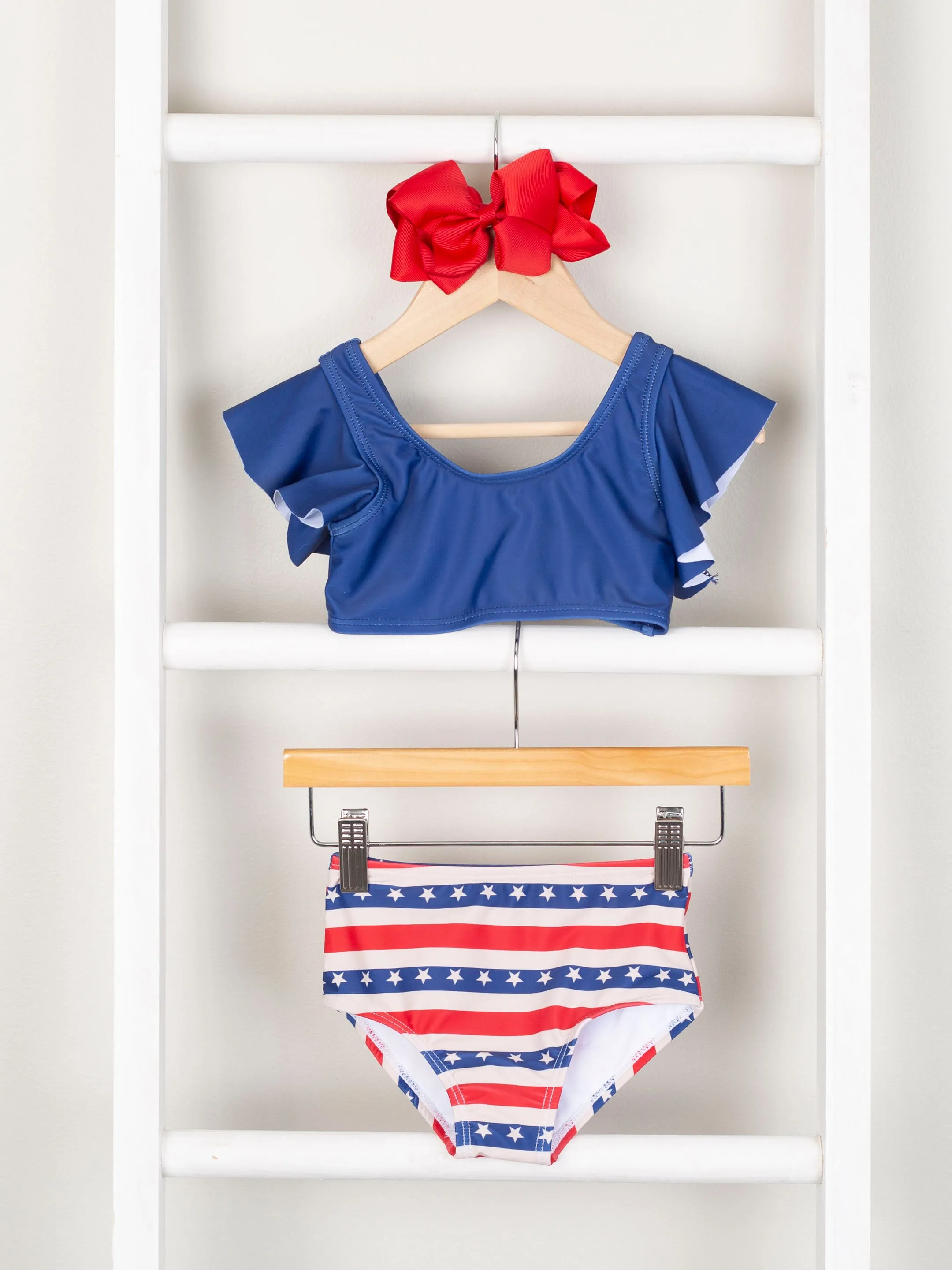 Family Stars & Stripes Swimsuits