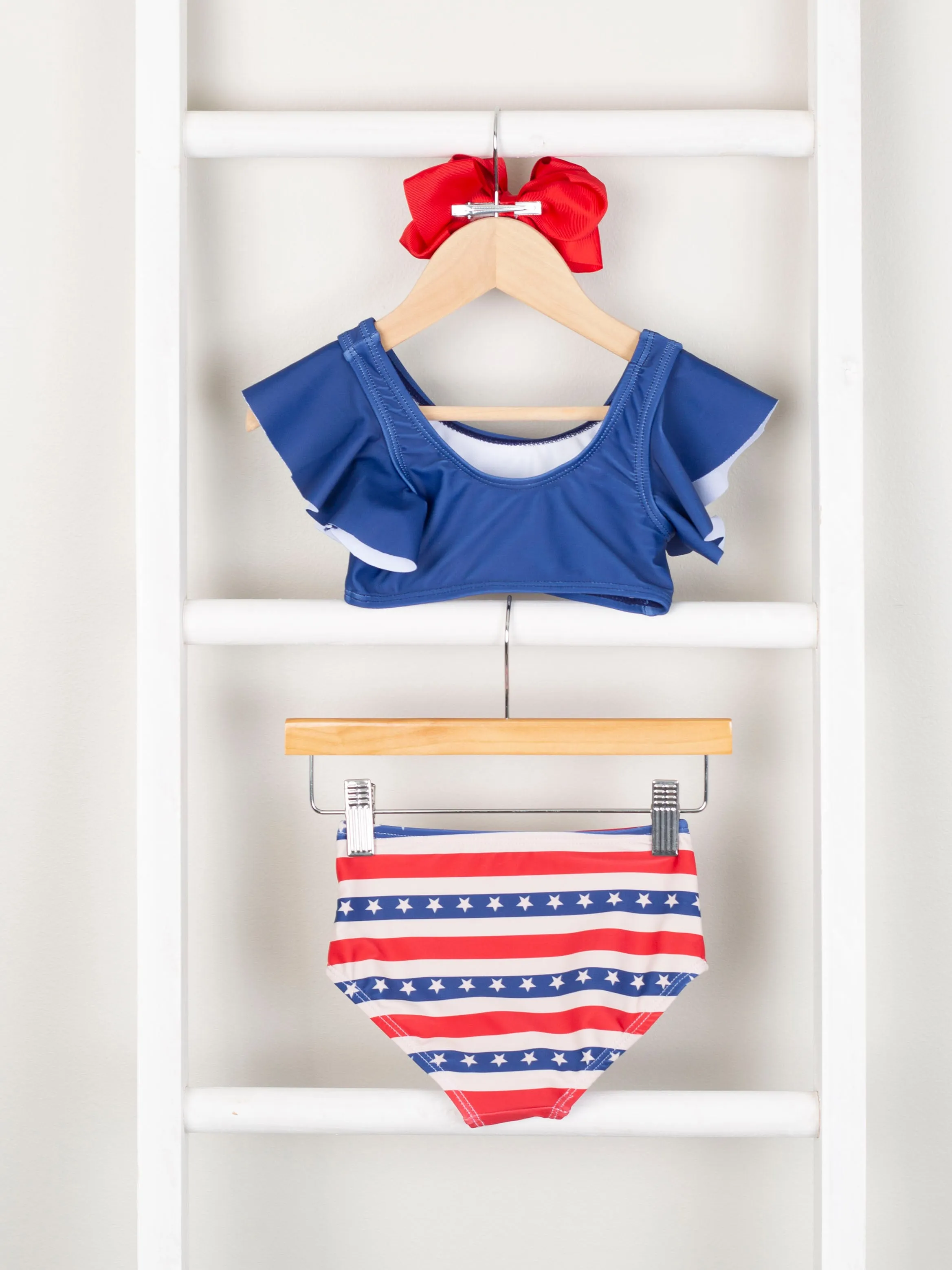 Family Stars & Stripes Swimsuits