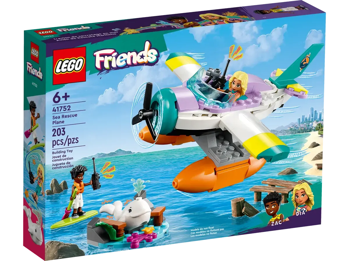 Friends - Sea Rescue Plane 41752 (203 Pieces)