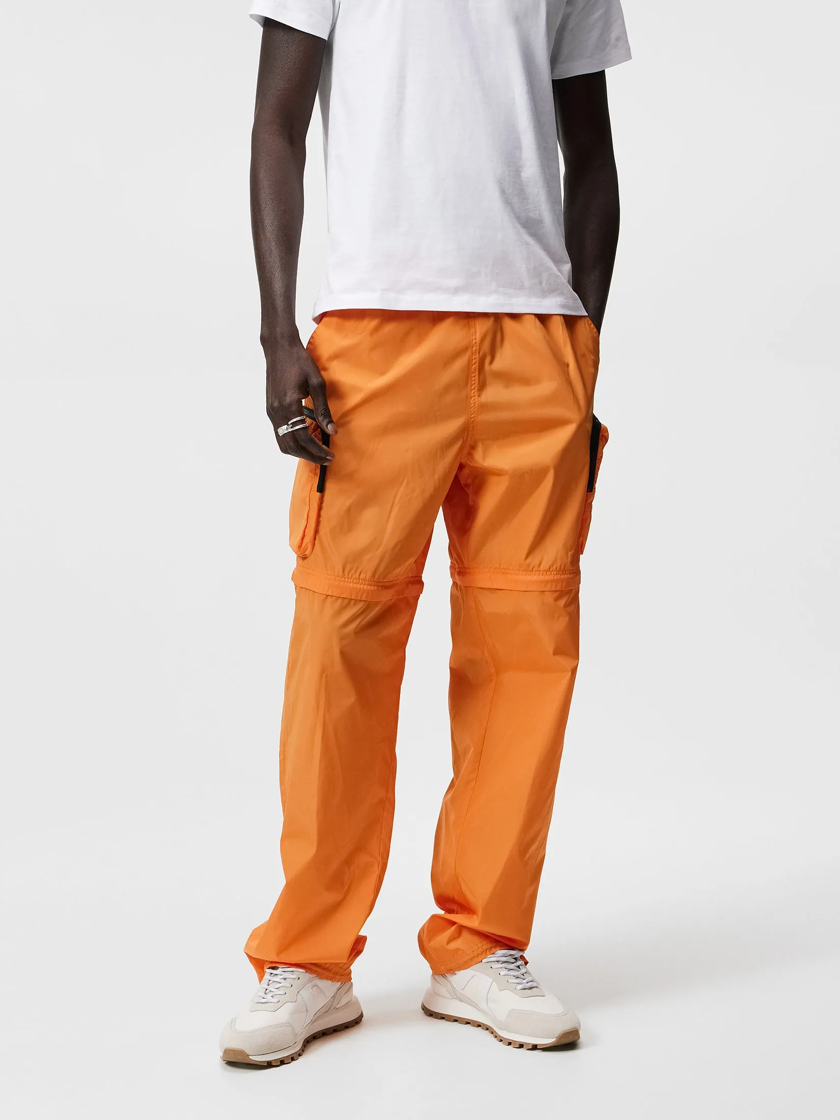 Glossa Nylon Cargo Pants / Russet Orange