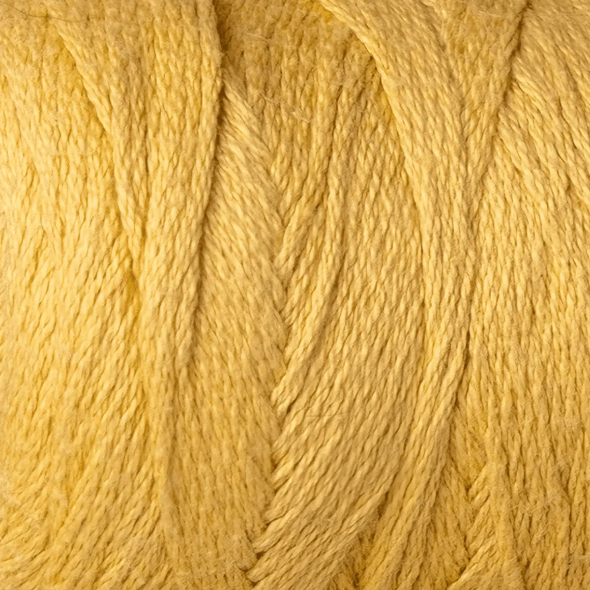 Gold U.S. Organic Cotton Sport Weight Yarn Ball