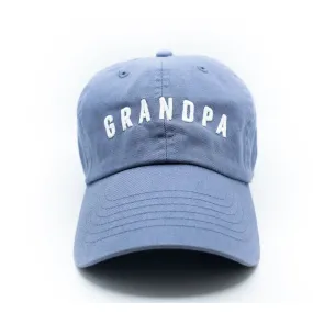 grandpa hat in dusty blue