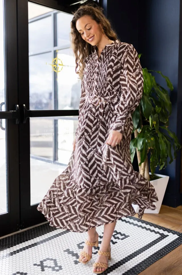 Ina Belted Maxi Dress