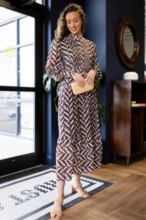 Ina Belted Maxi Dress