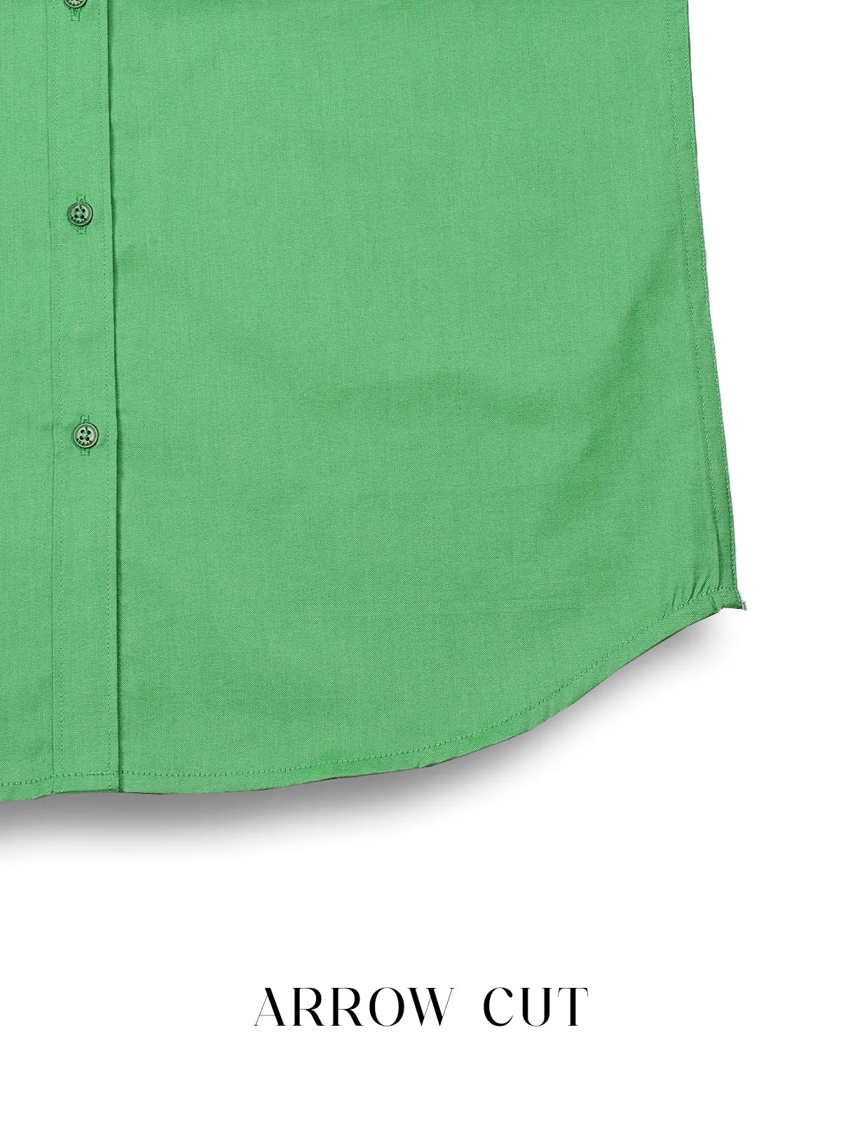 Karna Colour Shirt & Fancy Border Dhoti - Green