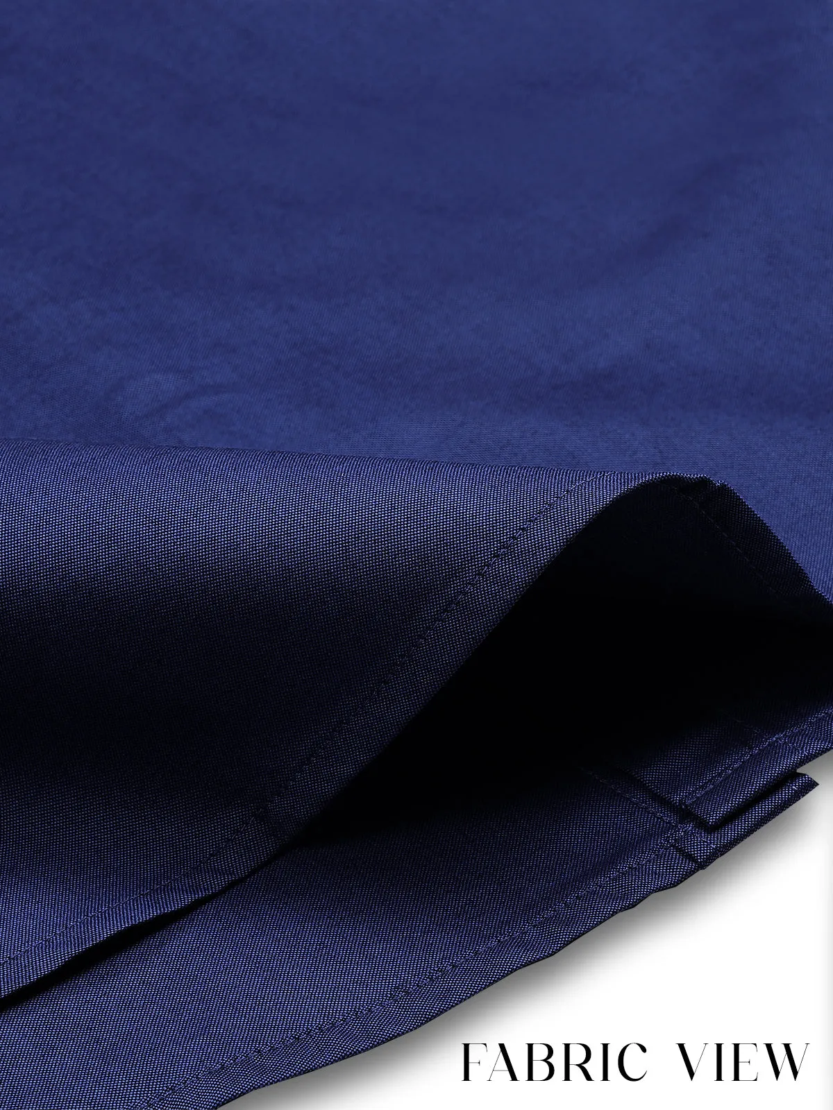 Karna Colour Shirt & Fancy Border Dhoti - Navy