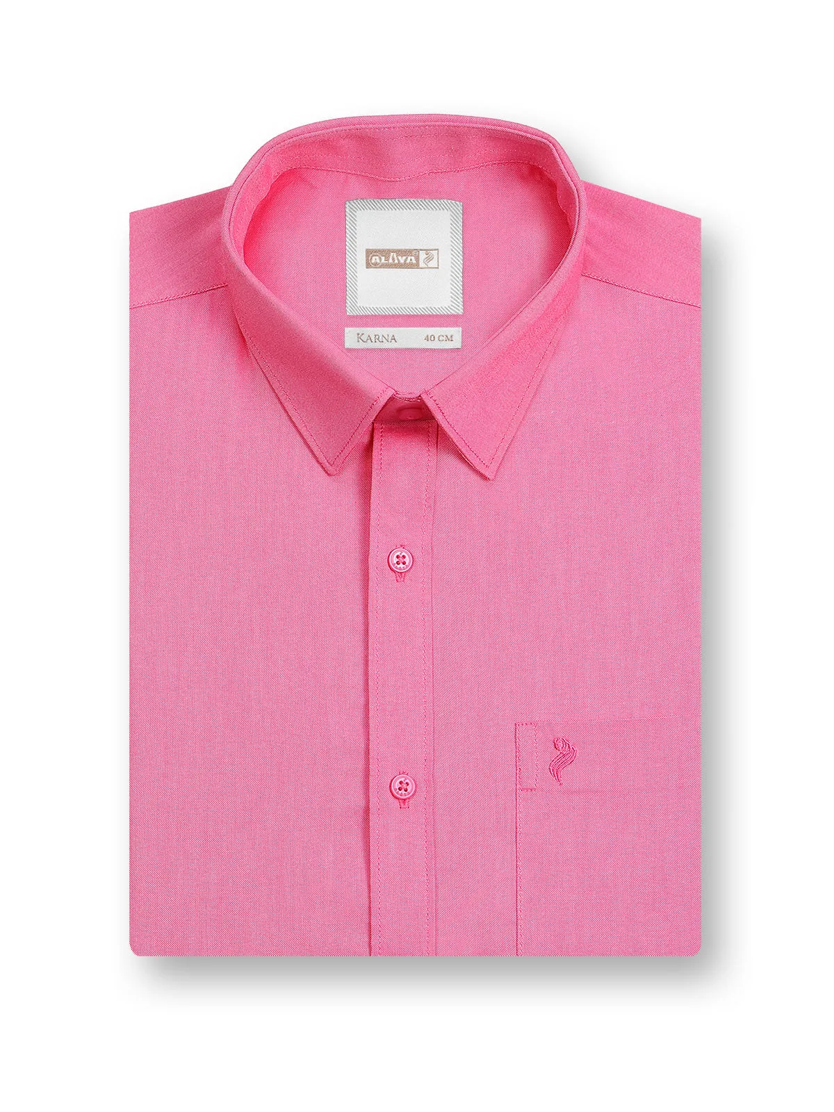 Karna Colour Shirt - Pink