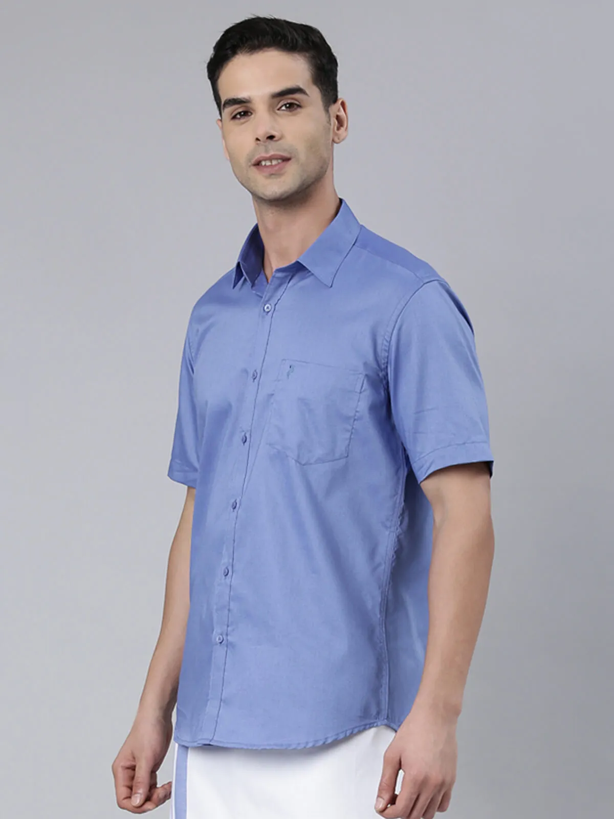 Karna Colour Shirts - Denim Blue