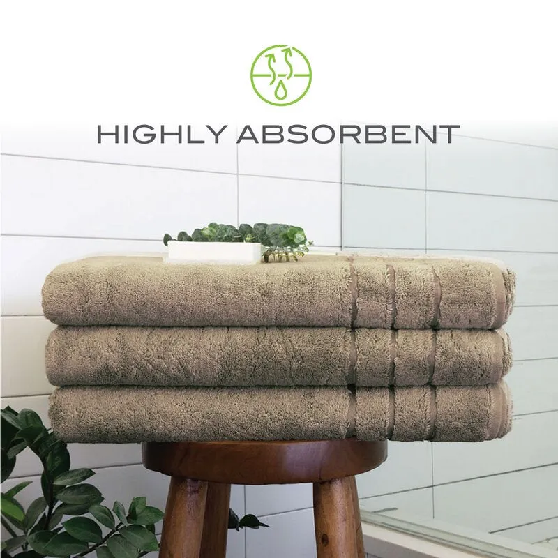 Lark Organic Bamboo 3 Piece Multi-Size Towel Set