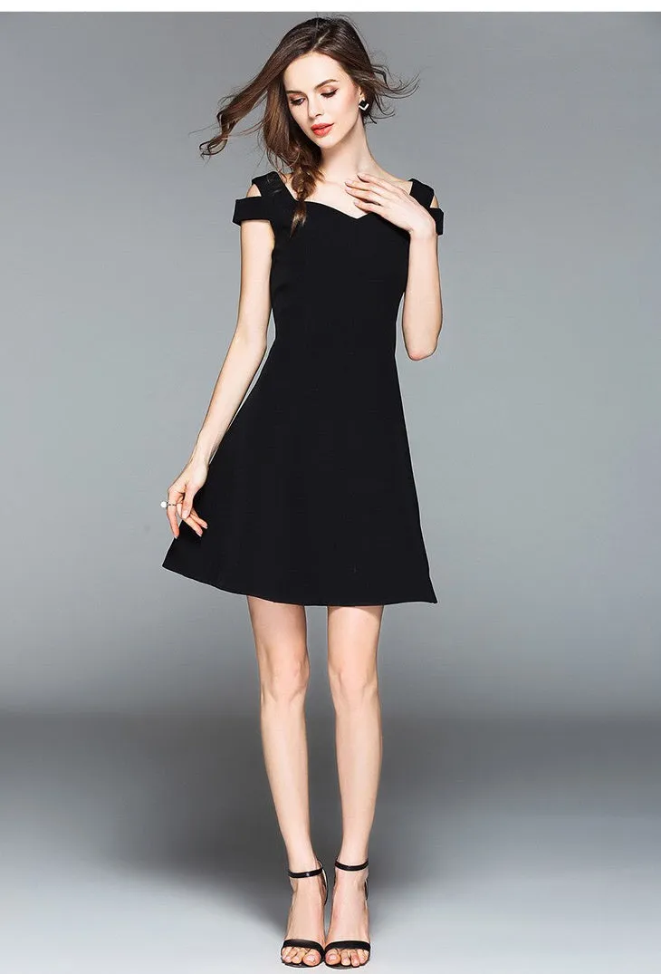 Little Black Skater Dress