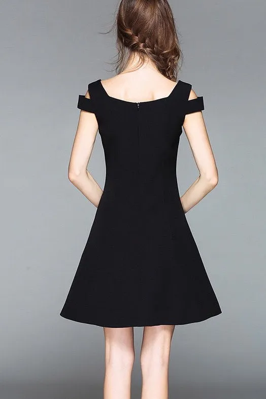 Little Black Skater Dress