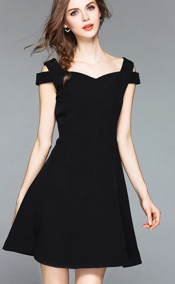 Little Black Skater Dress