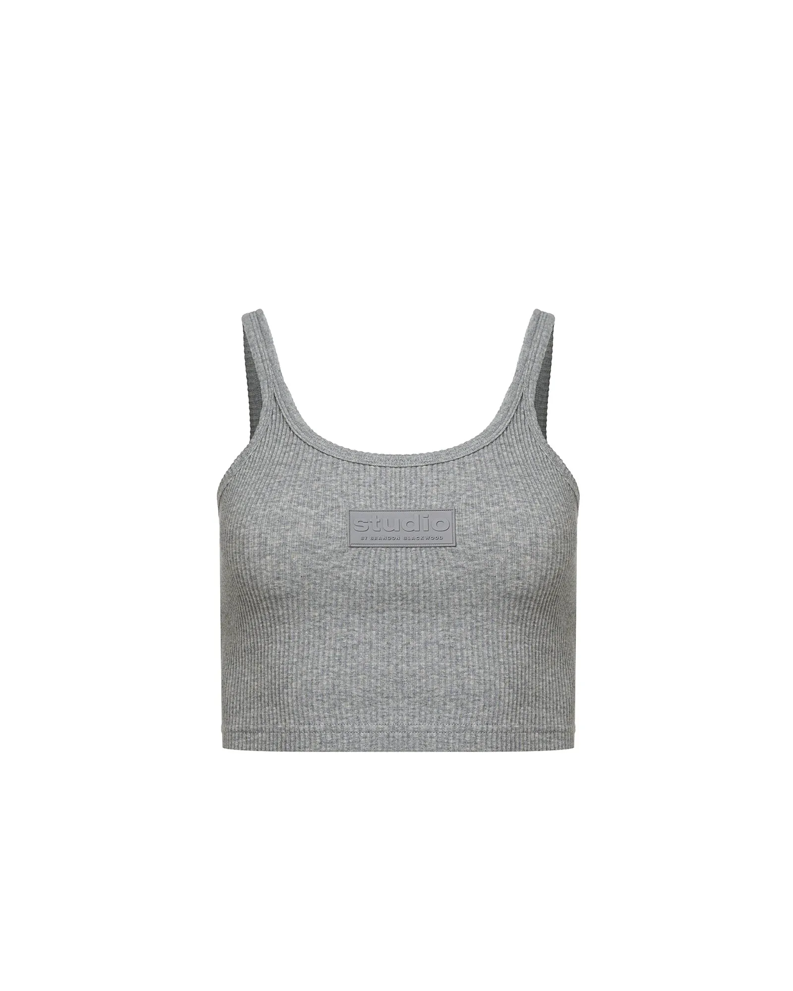 Logo Crop Tank Top