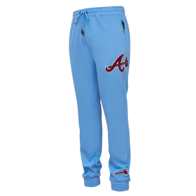 MLB ATLANTA BRAVES CLASSIC CHENILLE MEN'S JOGGER (UNIVERSITY BLUE)