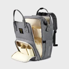 Open-Wide Diaper Backpack