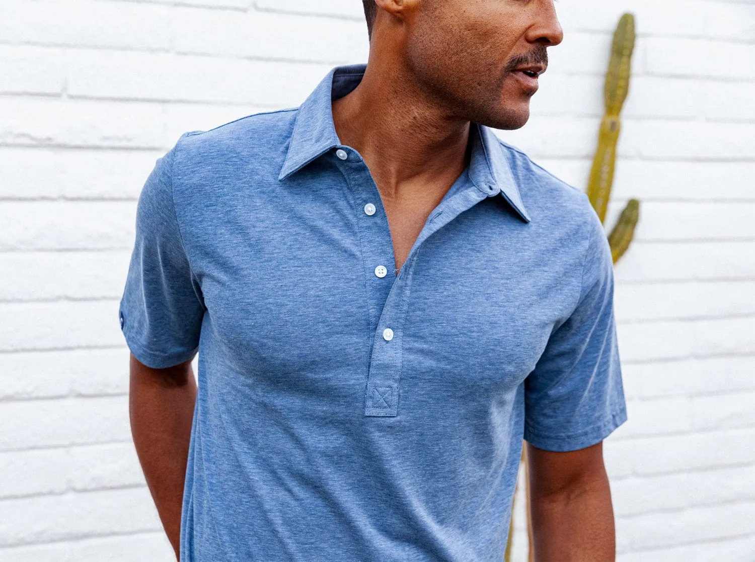 Performance Range Polo - Blue Jean