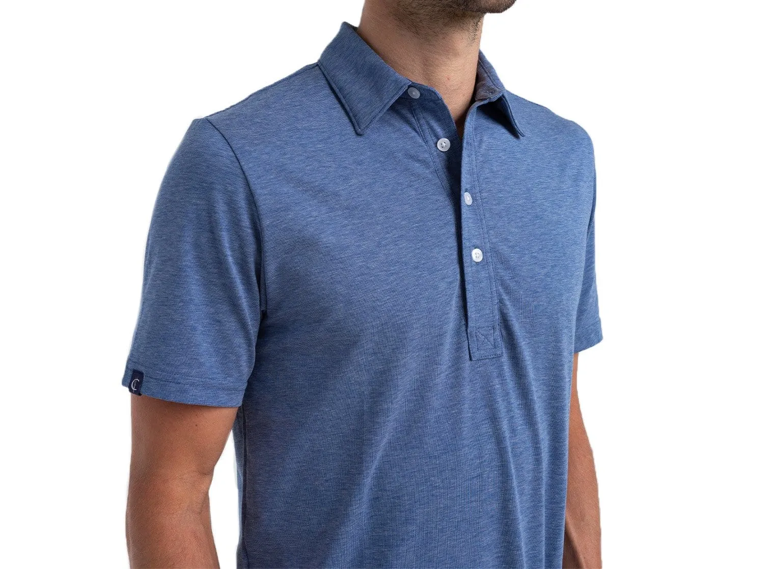 Performance Range Polo - Blue Jean