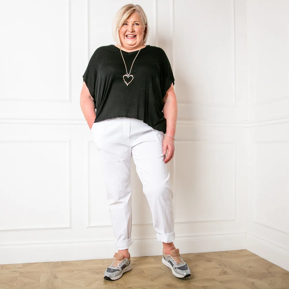 Plus Size Stretch Trousers