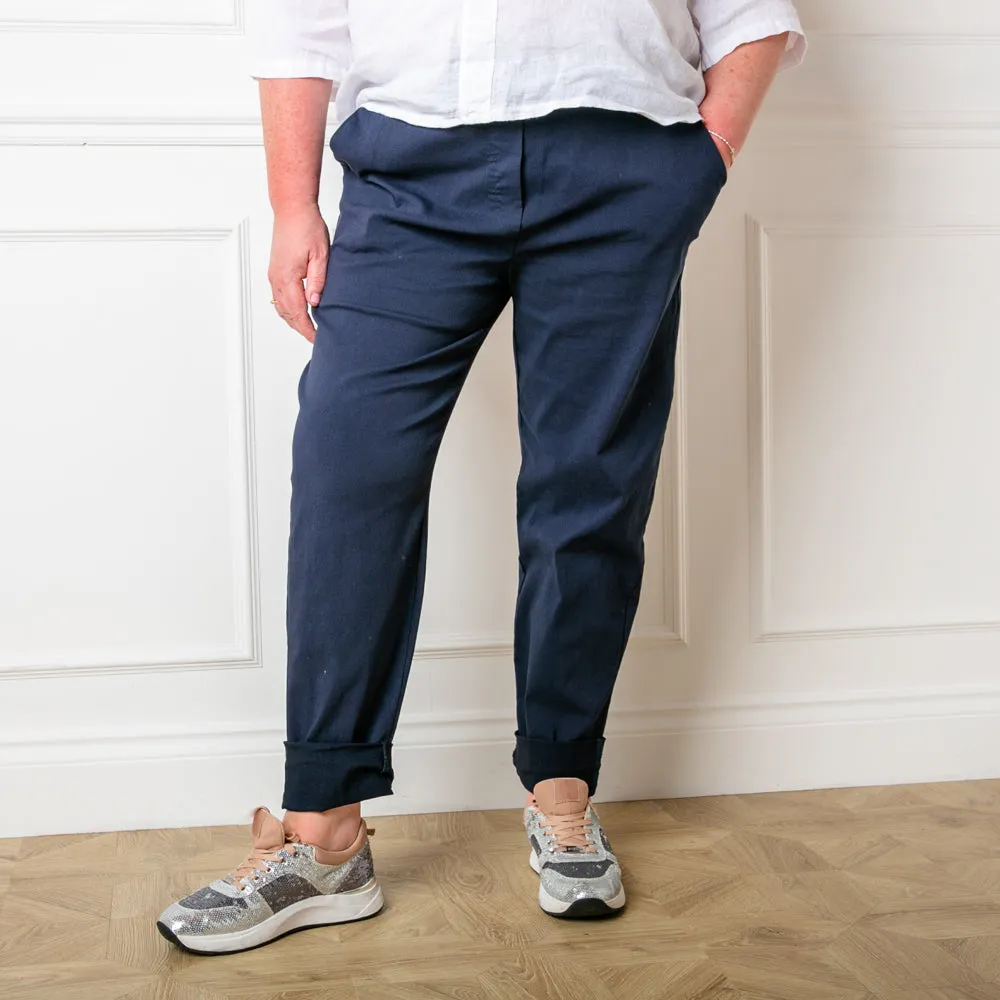 Plus Size Stretch Trousers