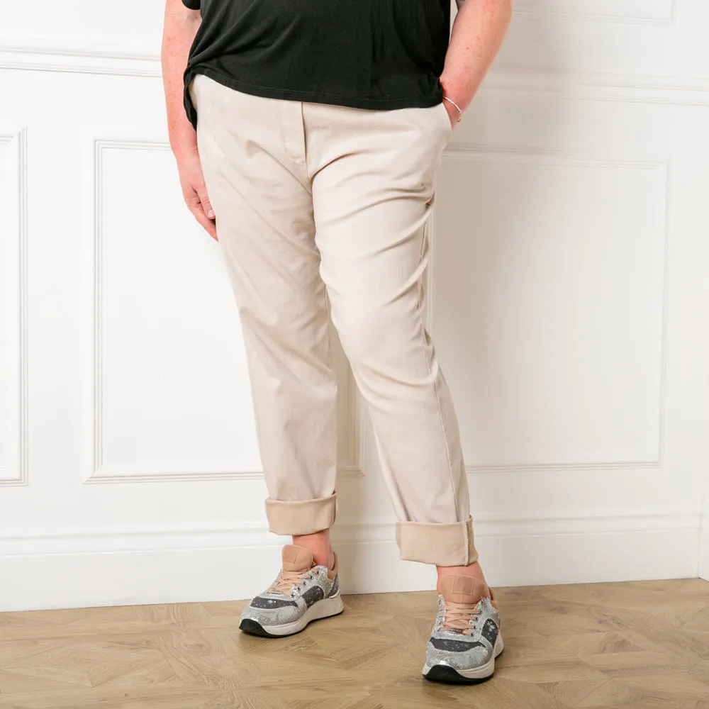 Plus Size Stretch Trousers