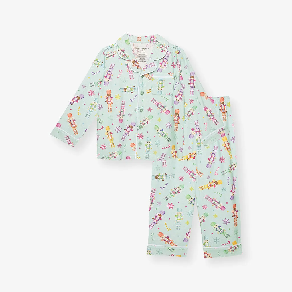 Posh Nutcracker Flannelette Luxe Pajama Set