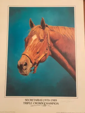 "Secretariat-1970-1989 Triple Crown Champion" Print