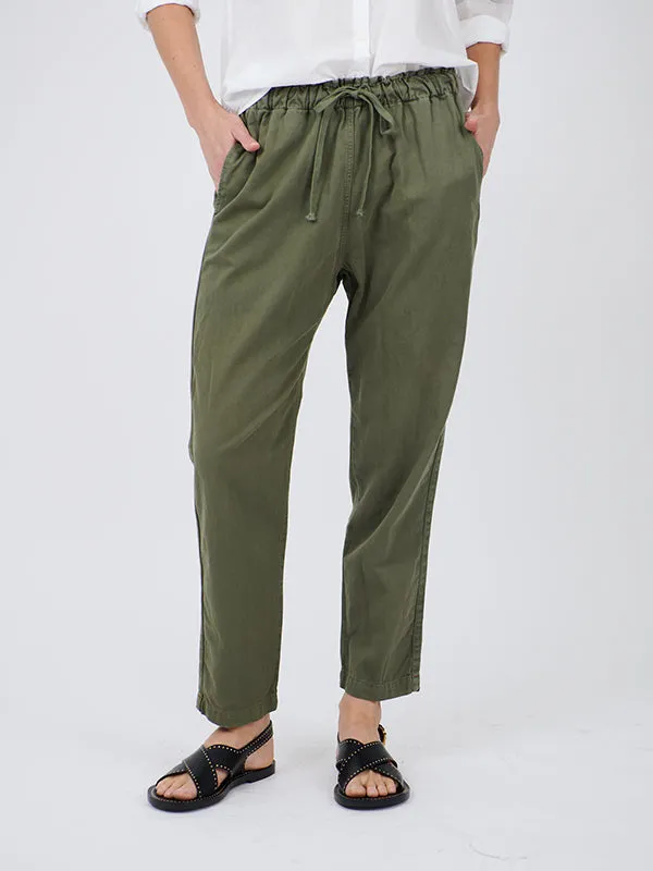 Rex Twill Pant in Fern Green