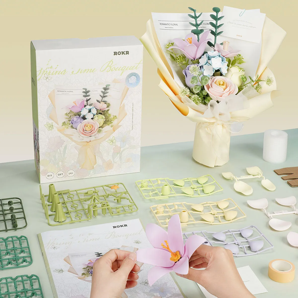 ROKR Spring Time Bouquet DIY 3D Puzzle AF01J