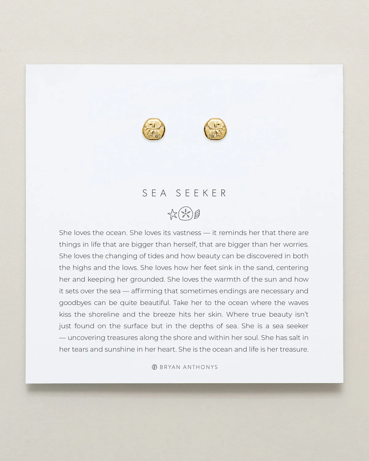 Sea Seeker Stud Earrings