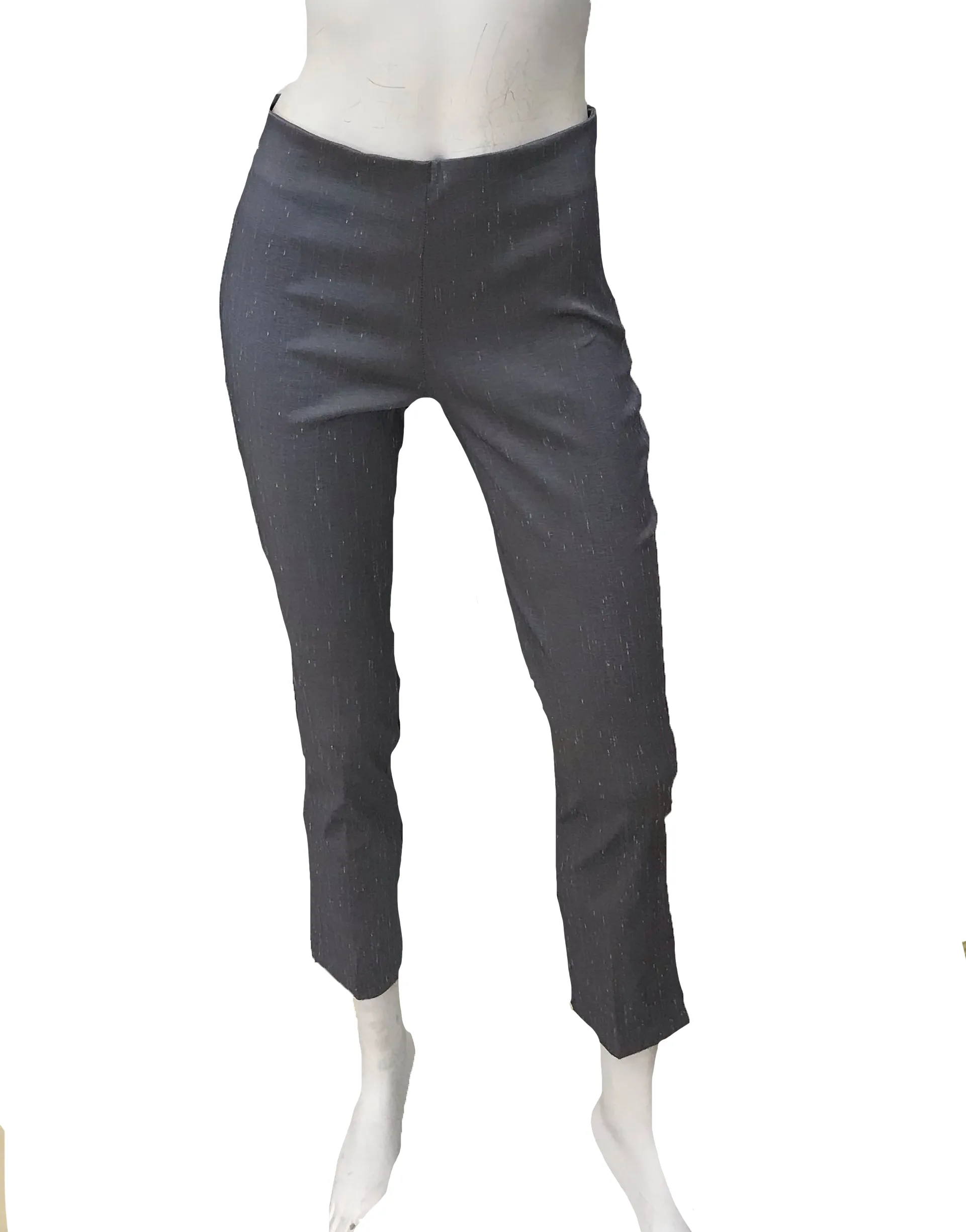 Slim Cut Dupioni Stretch Pant