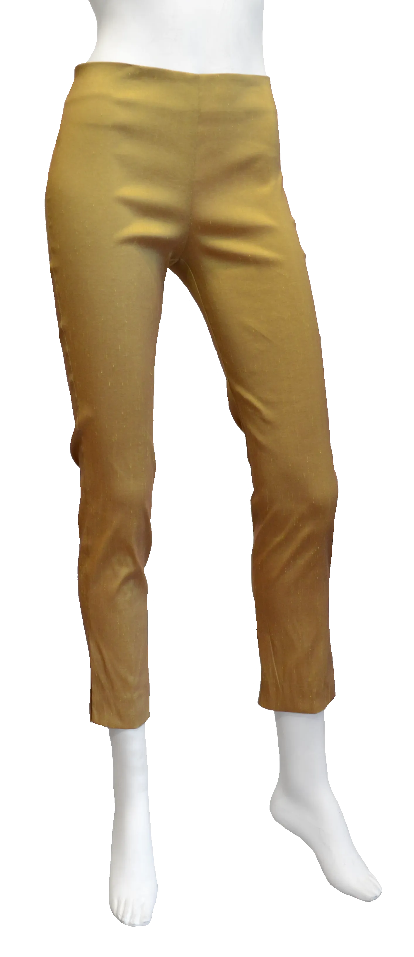 Slim Cut Dupioni Stretch Pant